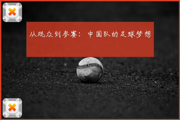 从观众到参赛：中国队的足球梦想
